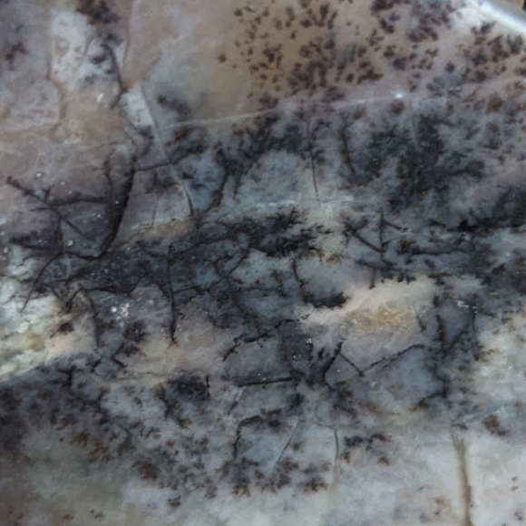 Dendritic Opal Natural slice - Picture 3 of 4